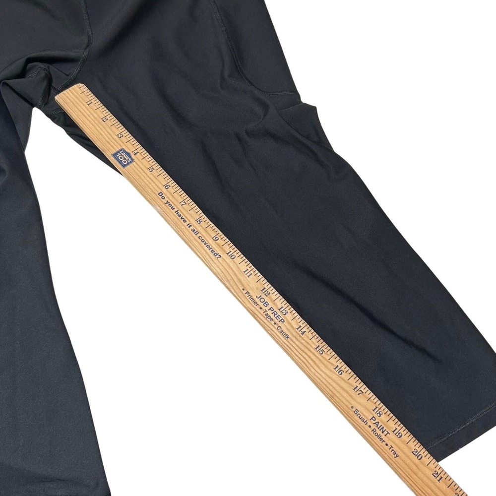 Old Navy Active Powersoft High Rise Leggings Black Go-Dry Cropped XL - Picture 7 of 7